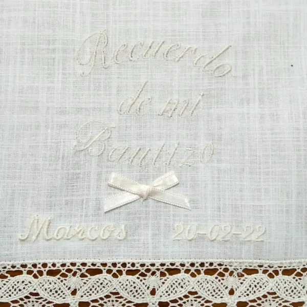 Pañuelo de Bautizo, Comunión o Novias - Imagen 5