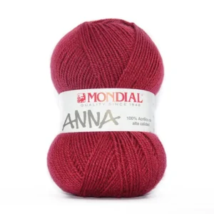 material para tejer, ovillo de lana Anna de Mondial color 439