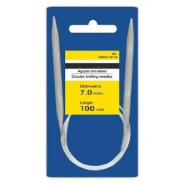 Agujas circulares largo 80cm Nadel