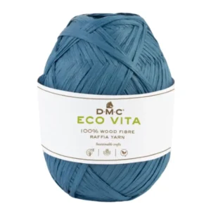 ovillo azul Eco Vita Rafia DMC