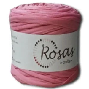 Trapillo Pluma Rosas Crafts