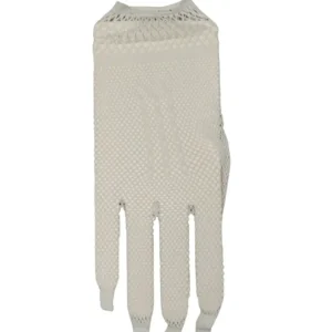 Guante de rejilla o redecilla blanco, talla única