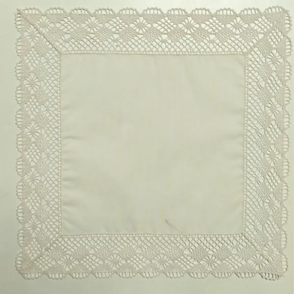 Pañuelo beig 23,5x23,5cm