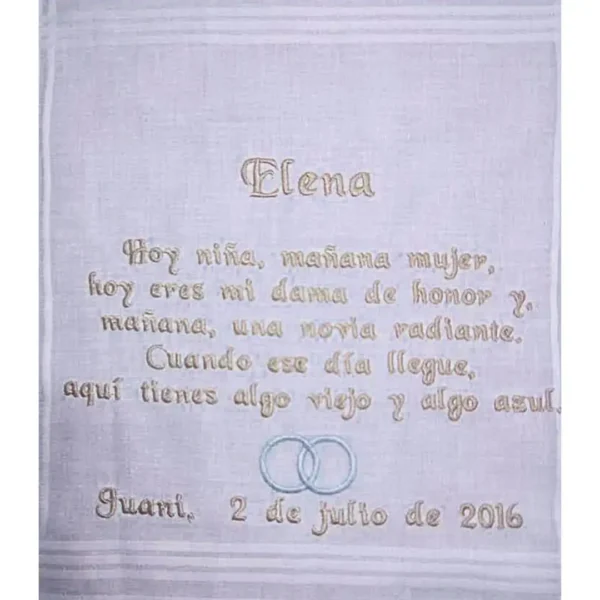 Pañuelo de algodón personalizado